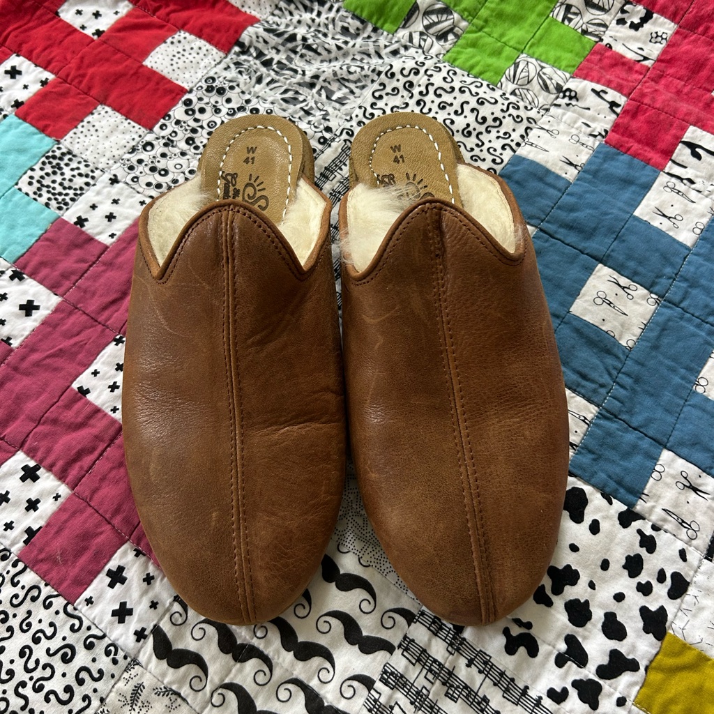 Brown Shearling Baba